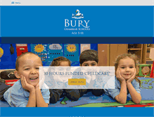 Tablet Screenshot of burygrammar.com